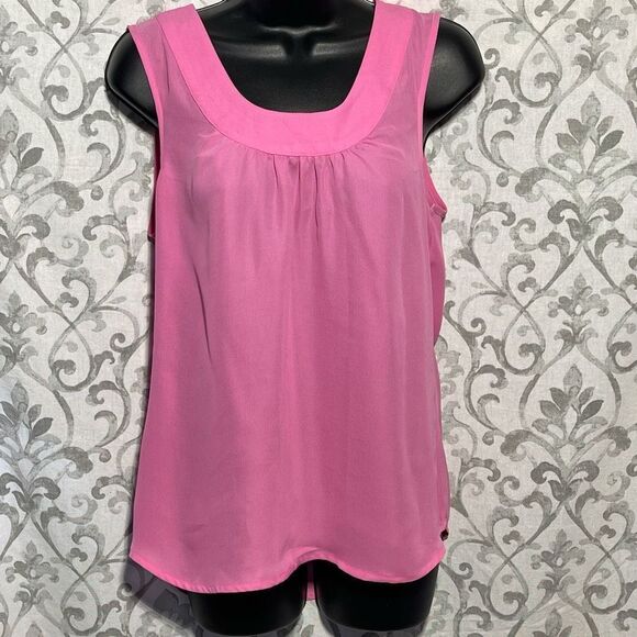 Banana Republic Tops - BANANA REPUBLIC Pink Drapey Tank